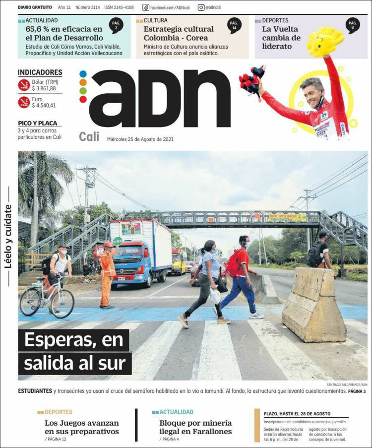 Portada de ADN - Cali (Colombia)