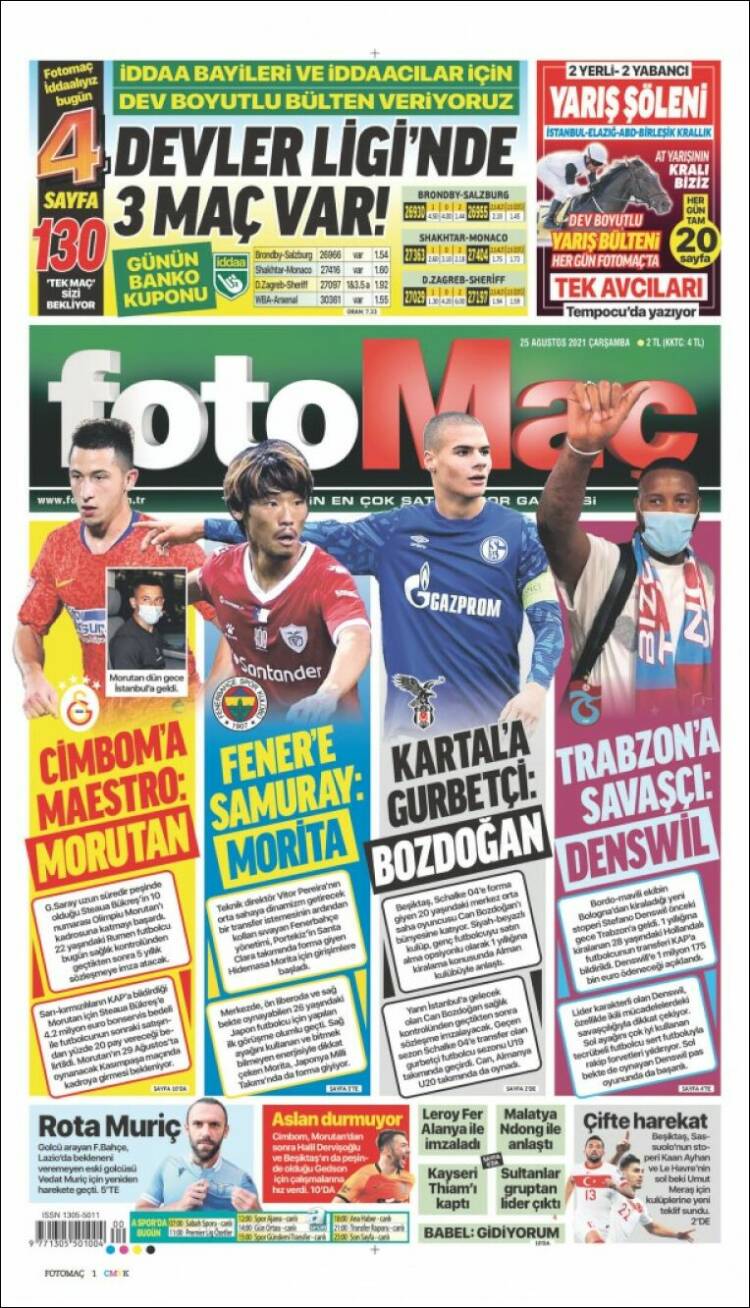 Portada de Fotomaç (Turqu&iacute;a)