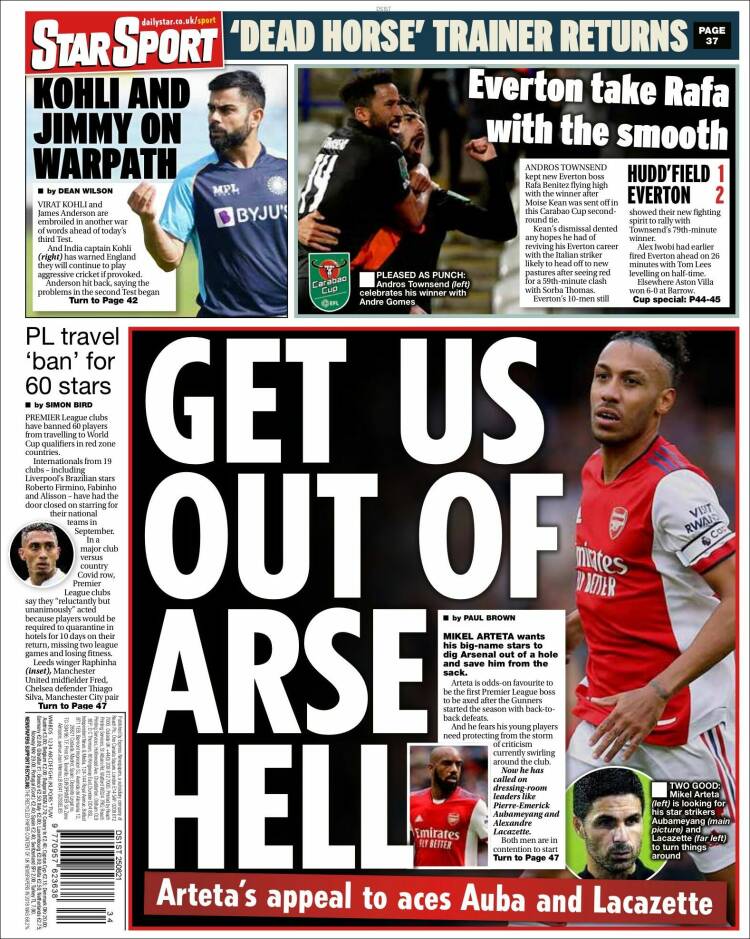 Portada de Star Sport (Reino Unido)