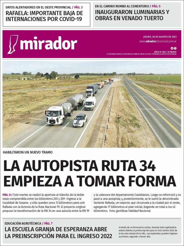 Portada de Mirador Provincial (Argentina)