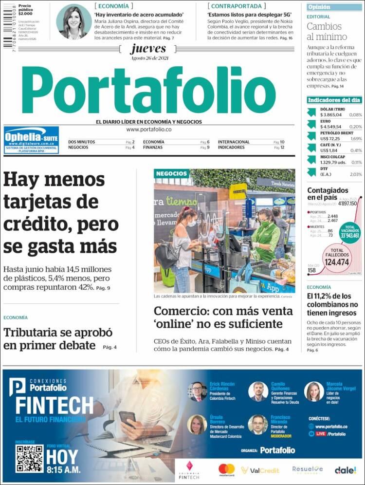 Portada de Portafolio (Colombia)
