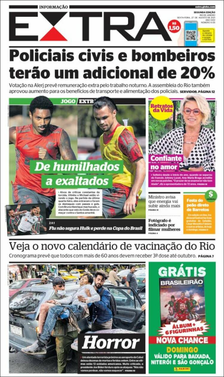 Portada de Extra (Brasil)