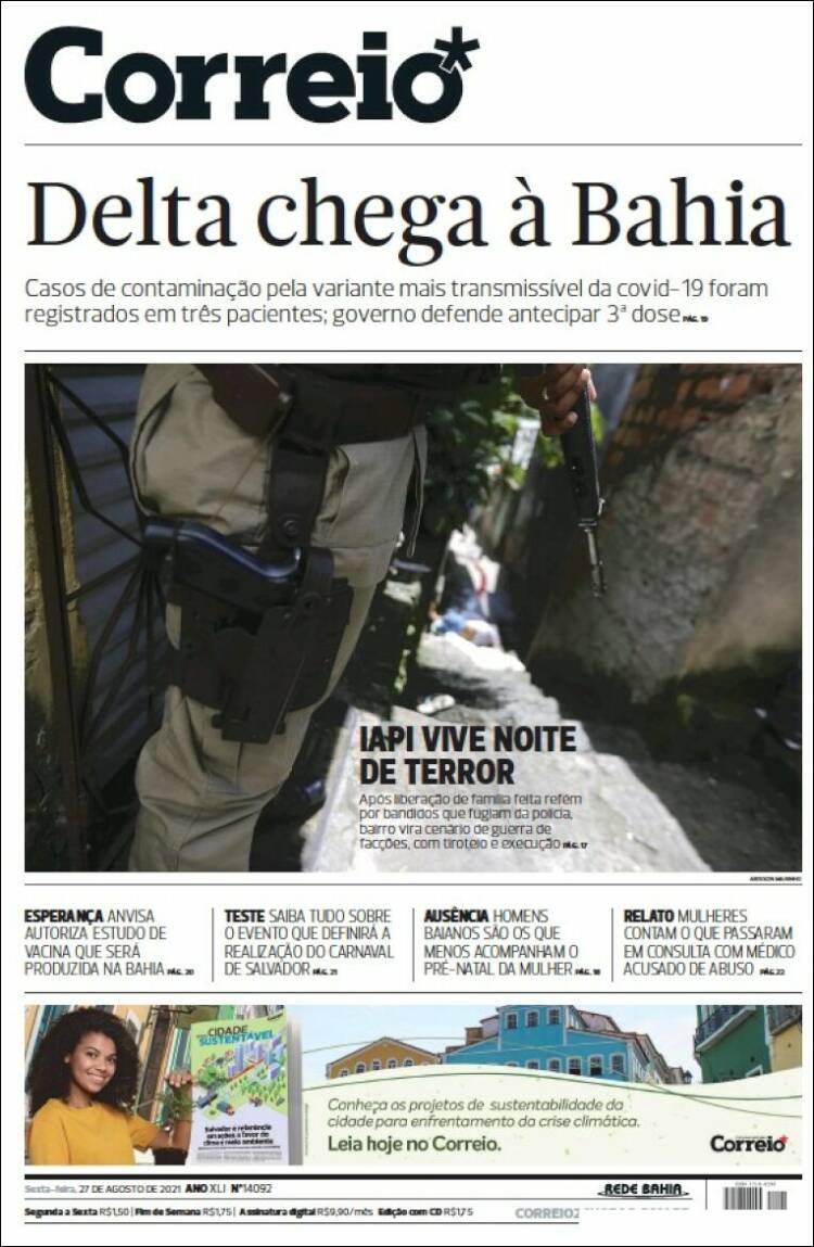 Portada de Correio* (Brasil)