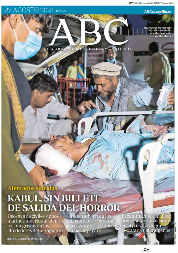 Portada de ABC - Sevilla (Espa&ntilde;a)