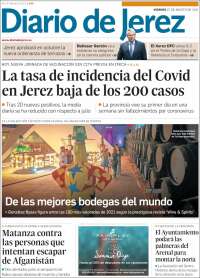 Portada de Diario de Jerez (Espa&ntilde;a)