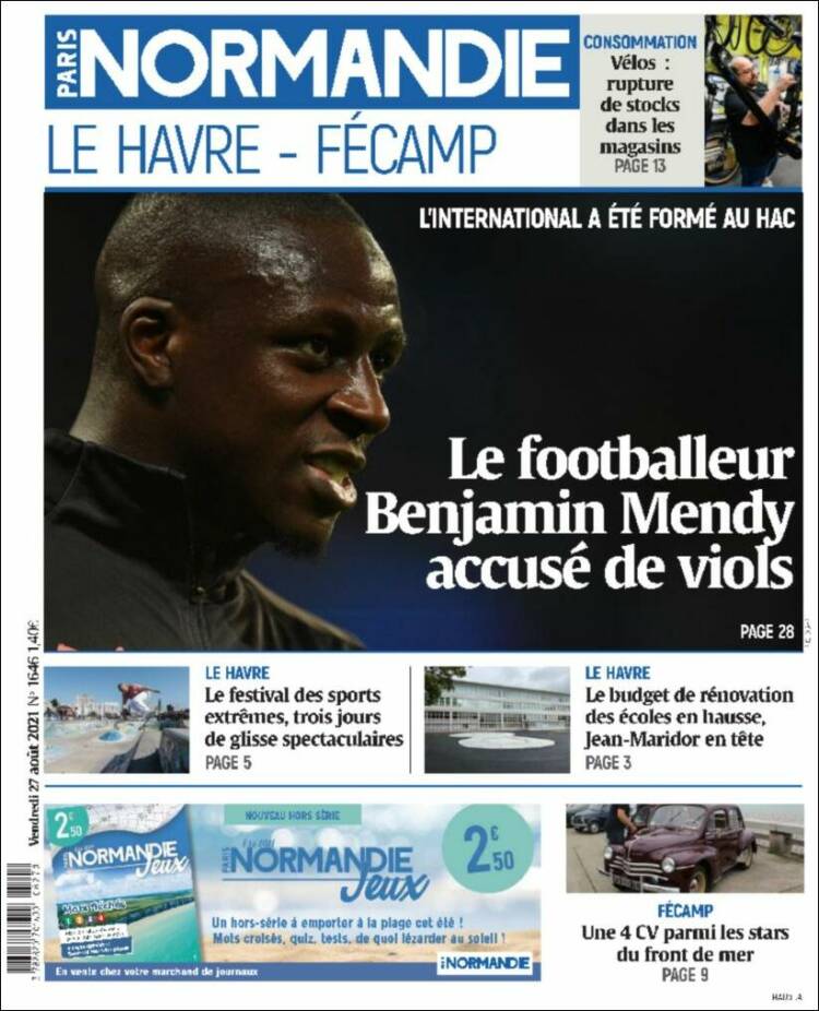Portada de Le Havre Libre (Francia)