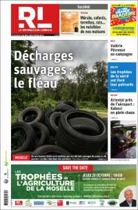 Portada de Le Republicain Lorrain (Francia)