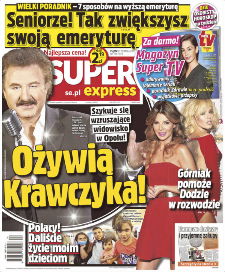 Portada de Super Express (Polonia)