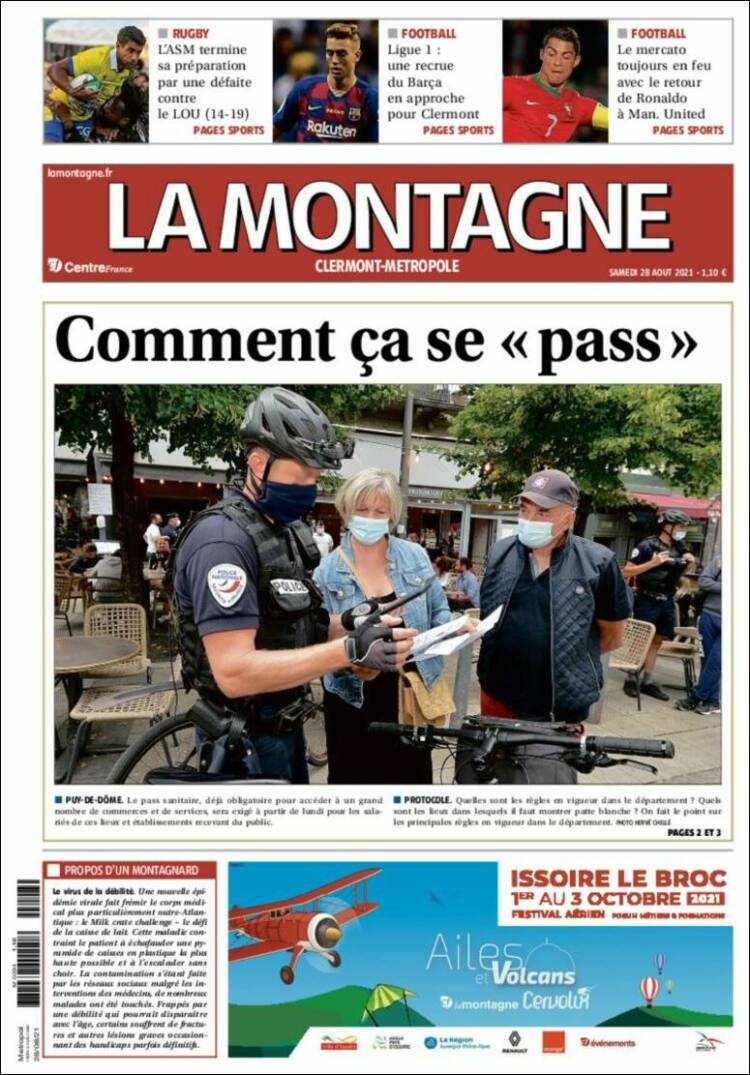 Portada de La Montagne (France)