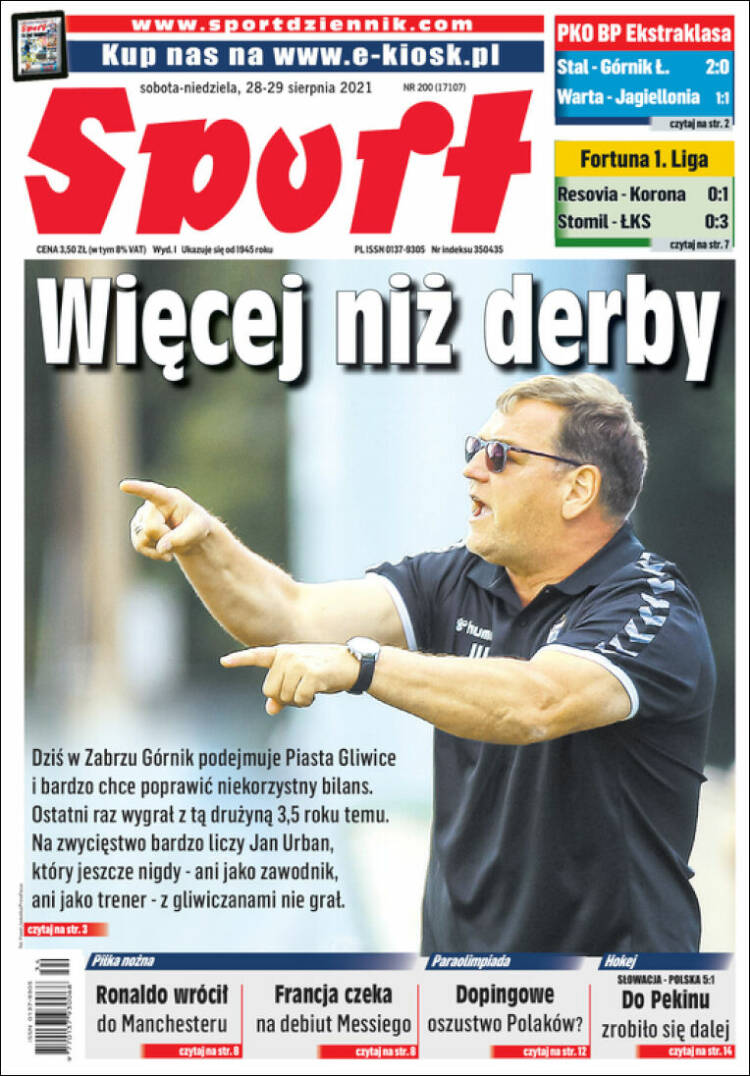 Portada de Katowicki Sport (Pologne)