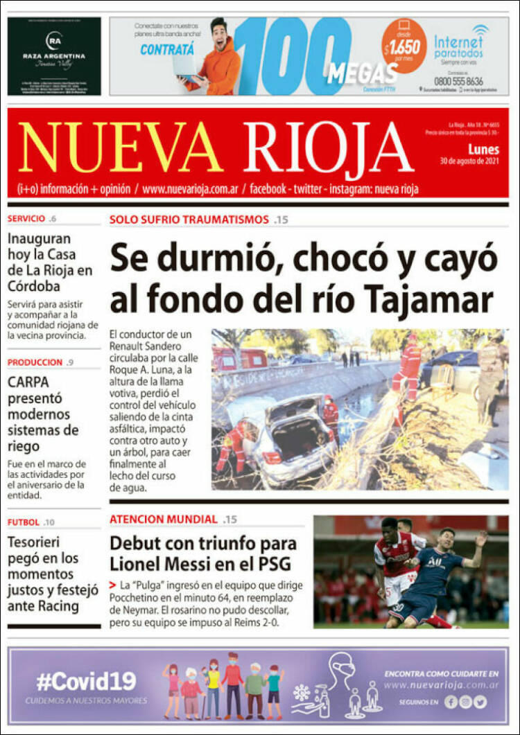 Portada de Nueva Rioja (Argentina)