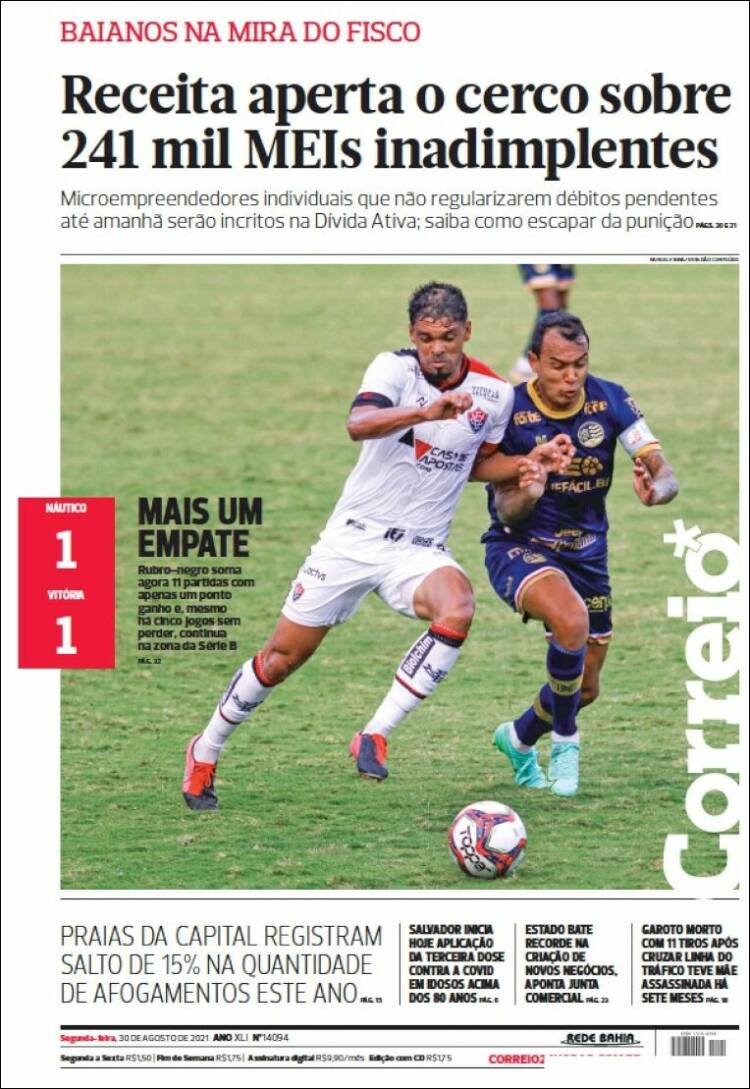 Portada de Correio* (Brasil)