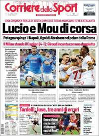 Portada de Corriere dello Sport (Italia)