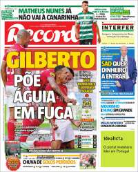 Portada de Record (Portugal)