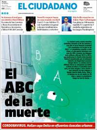 Portada de Diario El Ciudadano (Argentine)