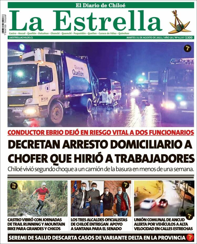 Portada de Estrella de Chiloé (Chili)