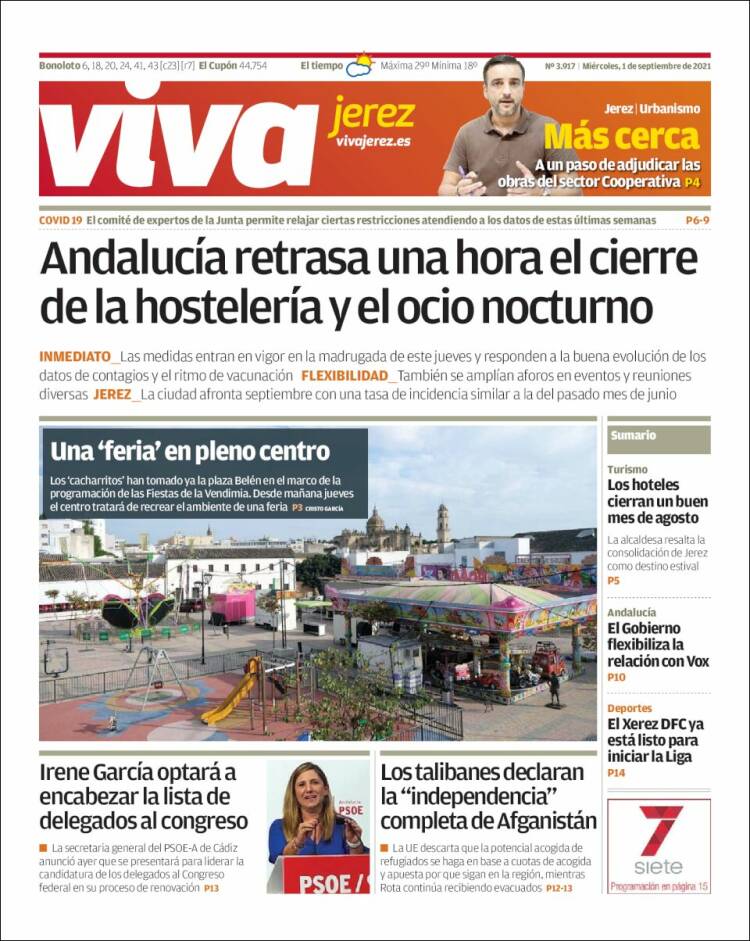 Portada de Información - Jerez (Espa&ntilde;a)