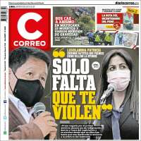 Portada de Diario Correo (Perú)