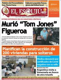 Portada de El Esquiu (Argentina)