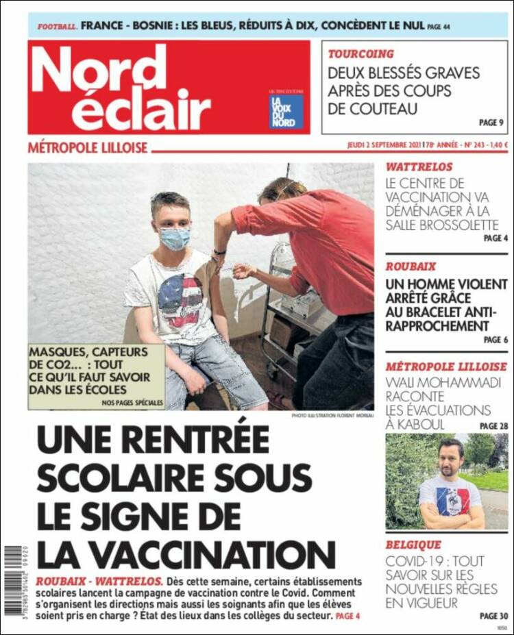 Portada de Nord Éclair (Francia)