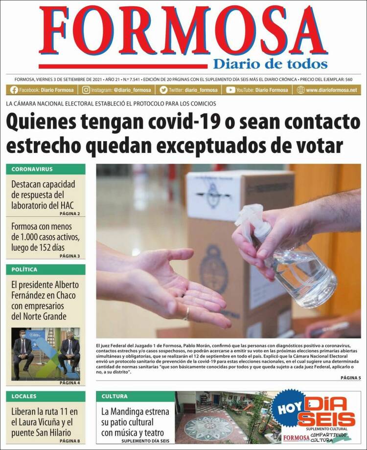 Portada de Formosa (Argentina)