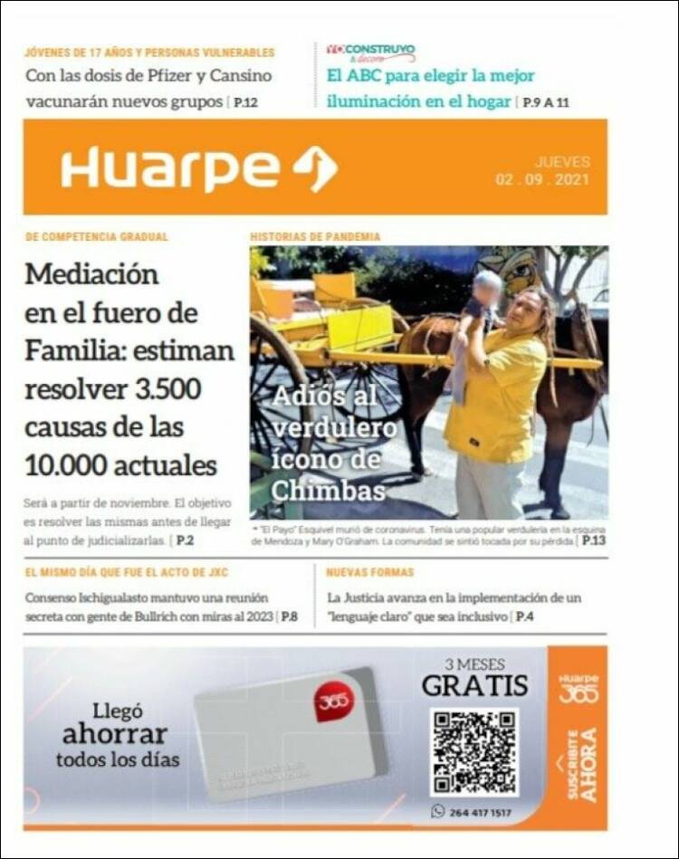 Portada de Huarpe (Argentina)