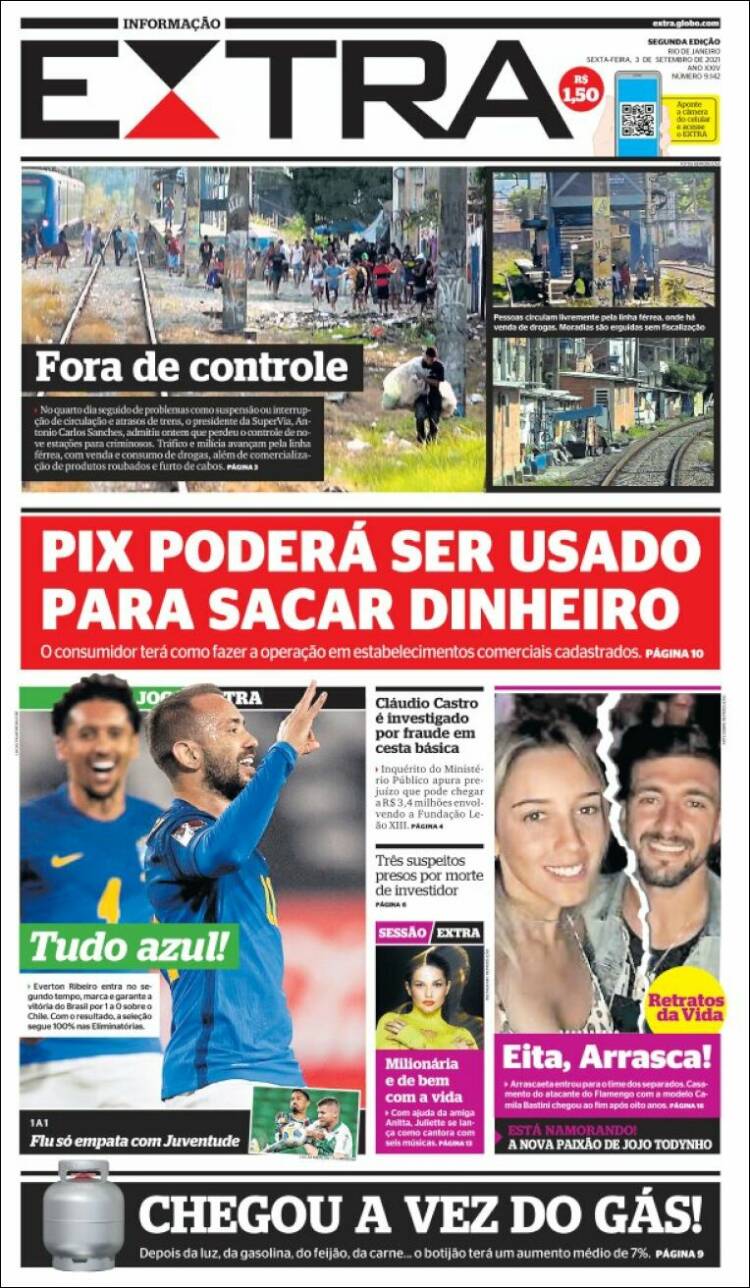 Portada de Extra (Brasil)