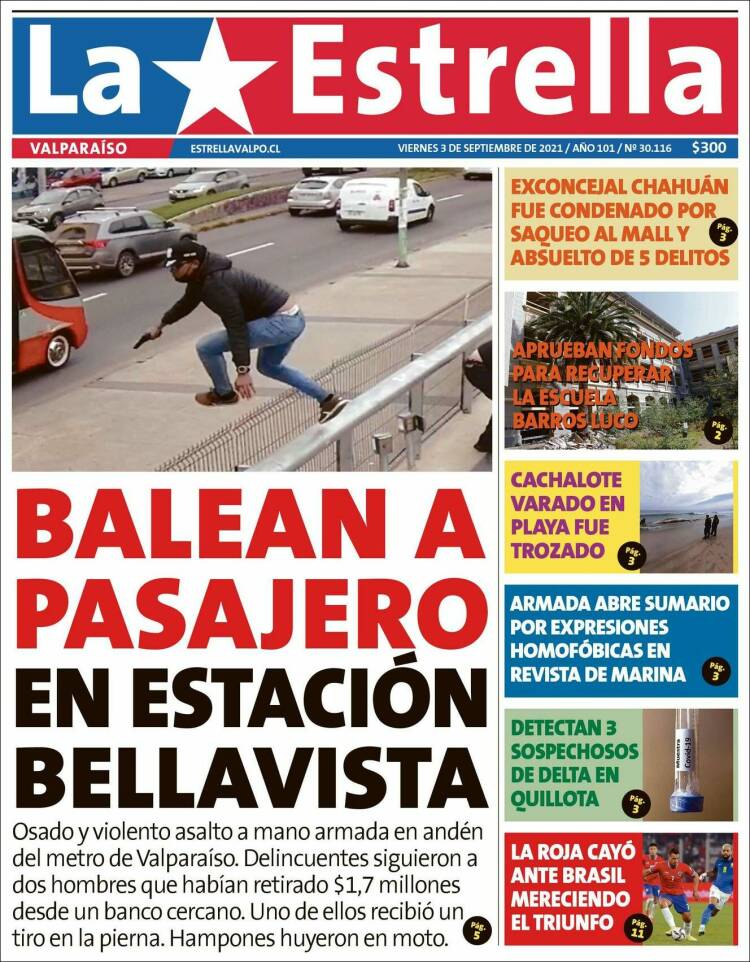 Portada de Estrella de Valparaiso (Chile)
