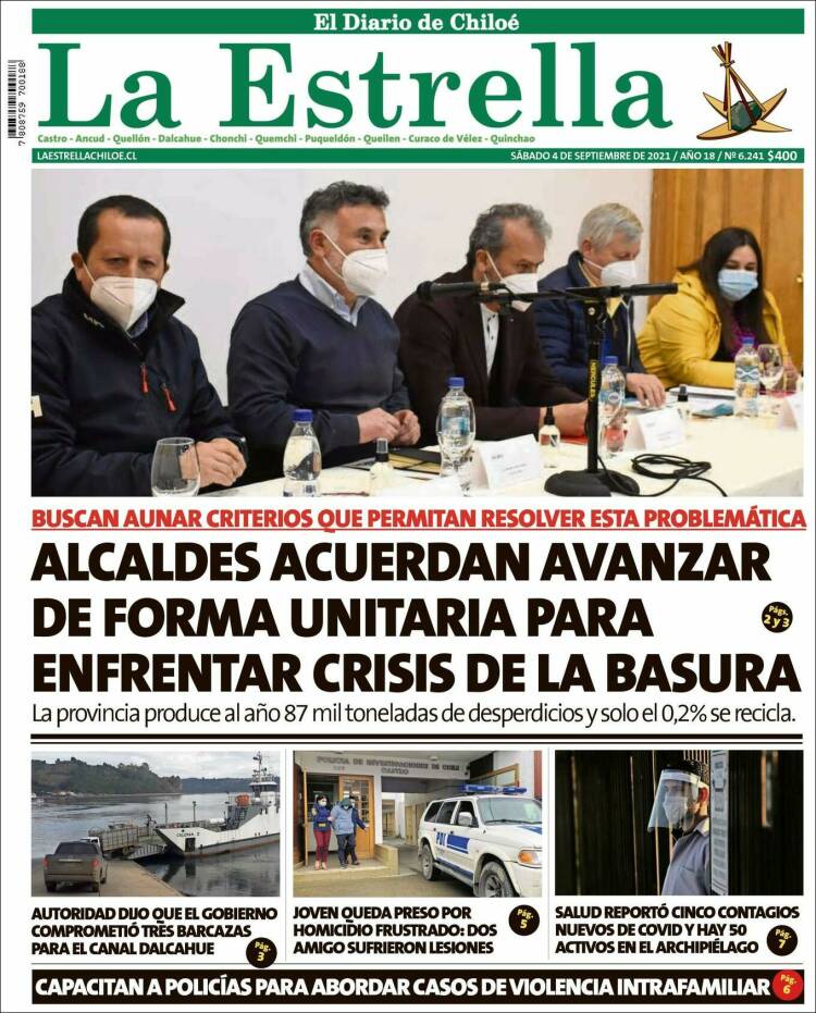 Portada de Estrella de Chiloé (Chile)