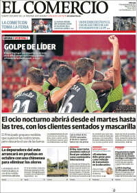 Portada de El Comercio - Gijón (Espa&ntilde;a)