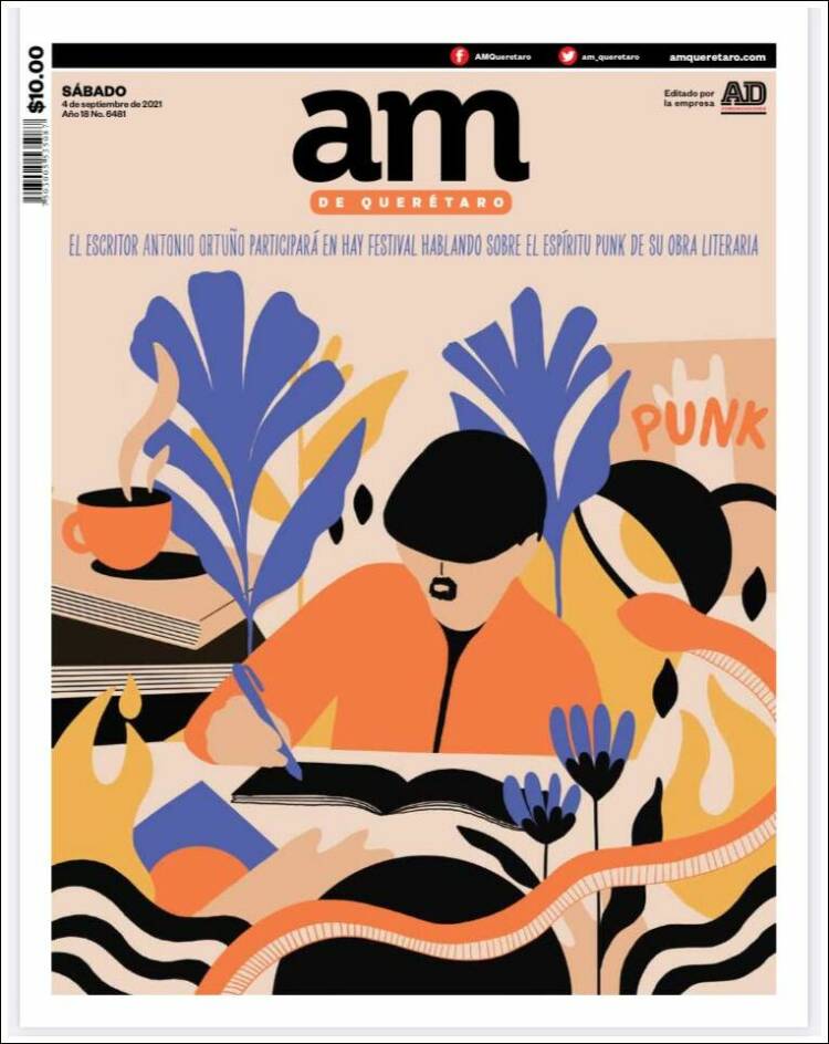 Portada de A.M. Querétaro (M&eacute;xico)