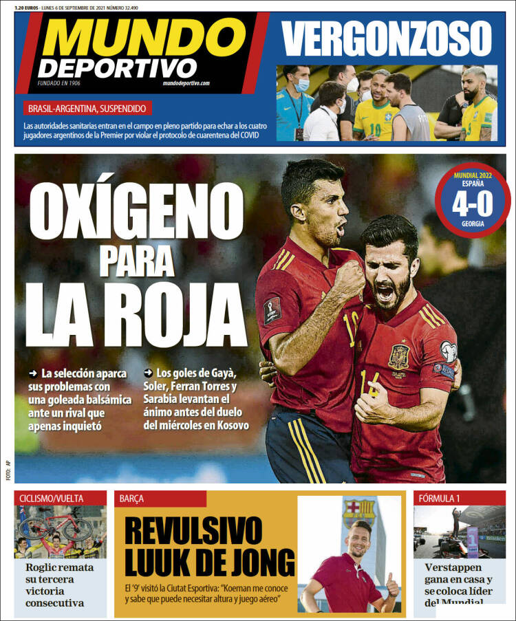 Portada de Mundo Atlético (España)