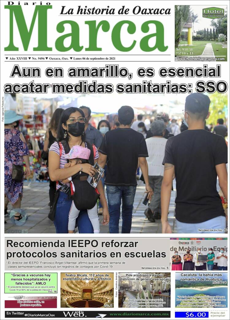 Portada de Diario Marca (México)