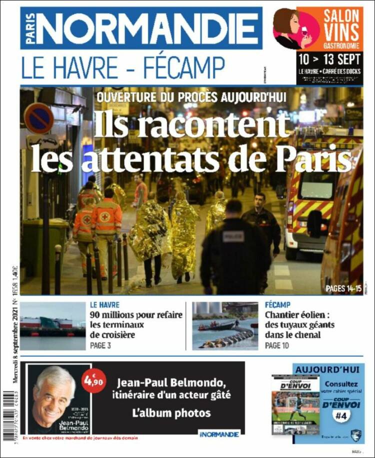 Portada de Le Havre Libre (Francia)