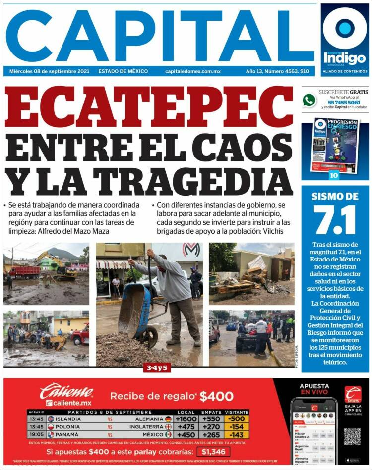 Portada de Capital México (M&eacute;xico)