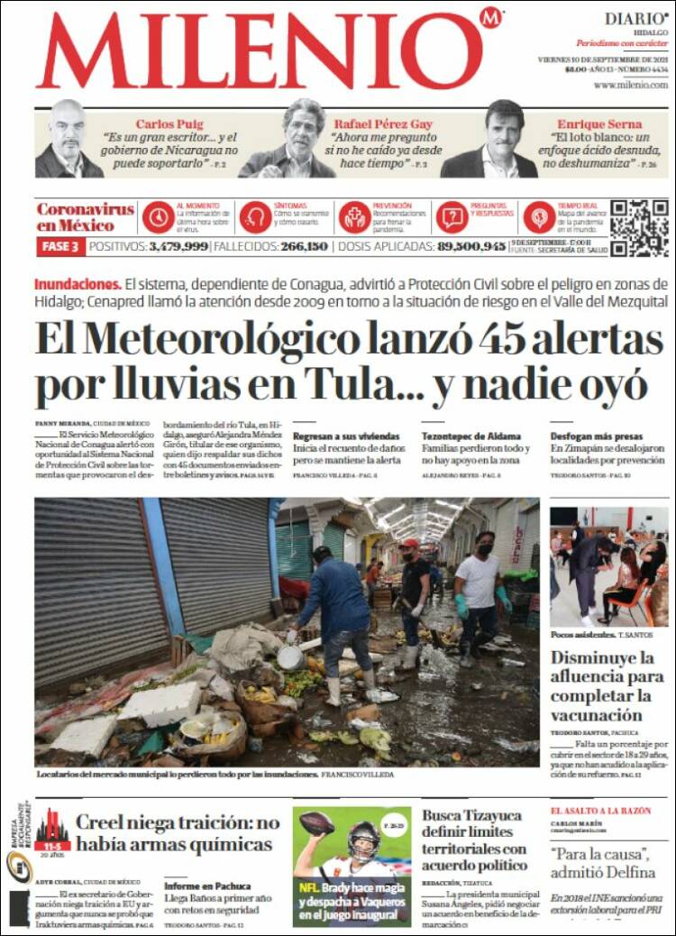 Portada de Milenio de Hidalgo (México)