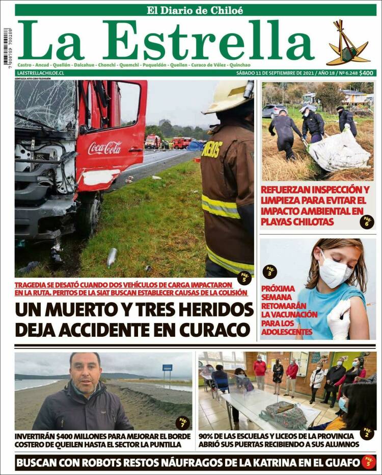 Portada de Estrella de Chiloé (Chile)