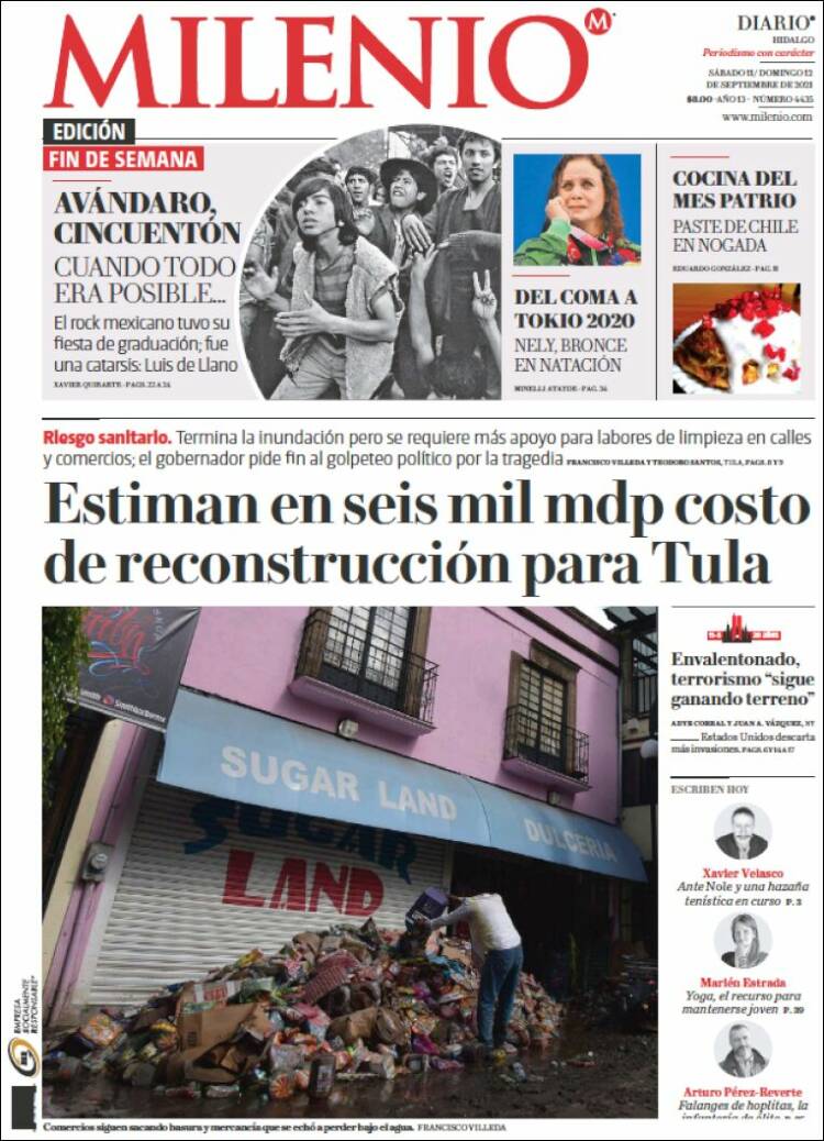 Portada de Milenio de Hidalgo (México)