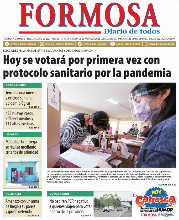 Portada de Formosa (Argentina)