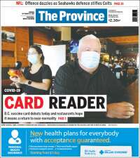 Portada de The Province (Canada)