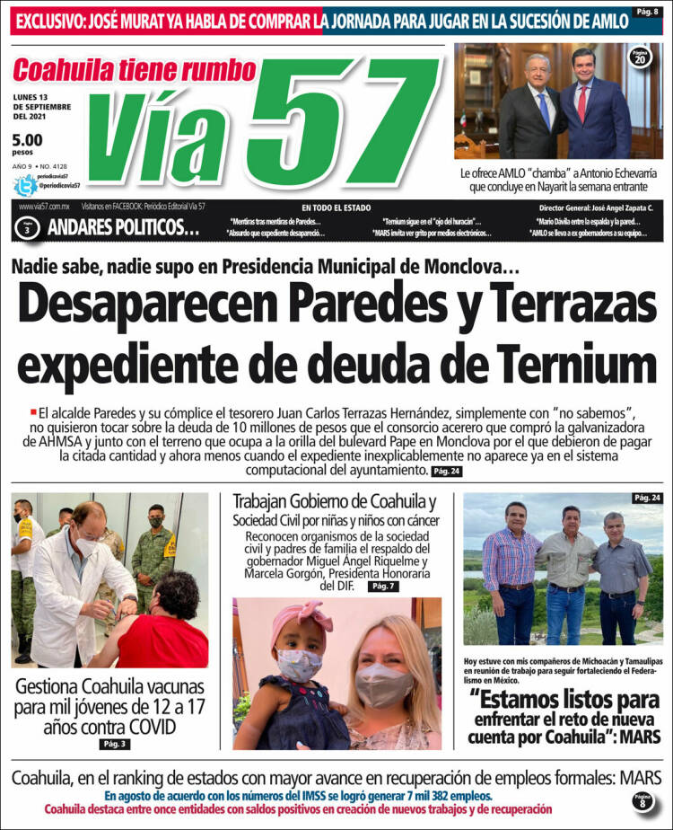 Portada de Via57 (M&eacute;xico)