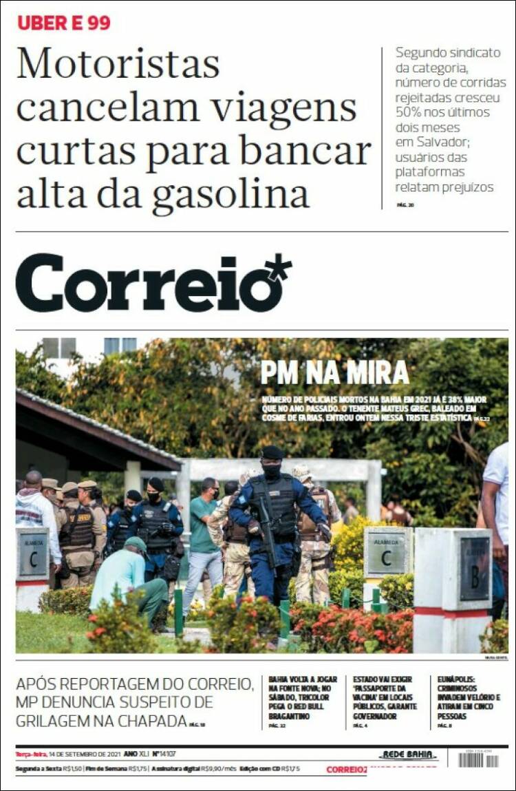 Portada de Correio* (Brasil)