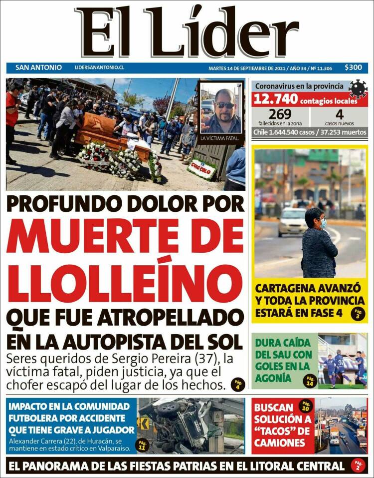 Portada de Lider de San Antonio (Chile)