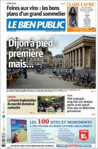 Portada de Le Bien Public (Francia)