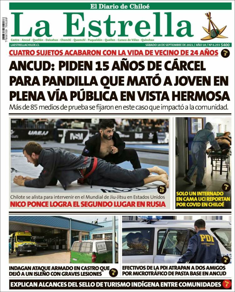 Portada de Estrella de Chiloé (Chile)