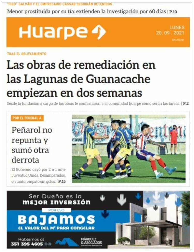 Portada de Huarpe (Argentina)