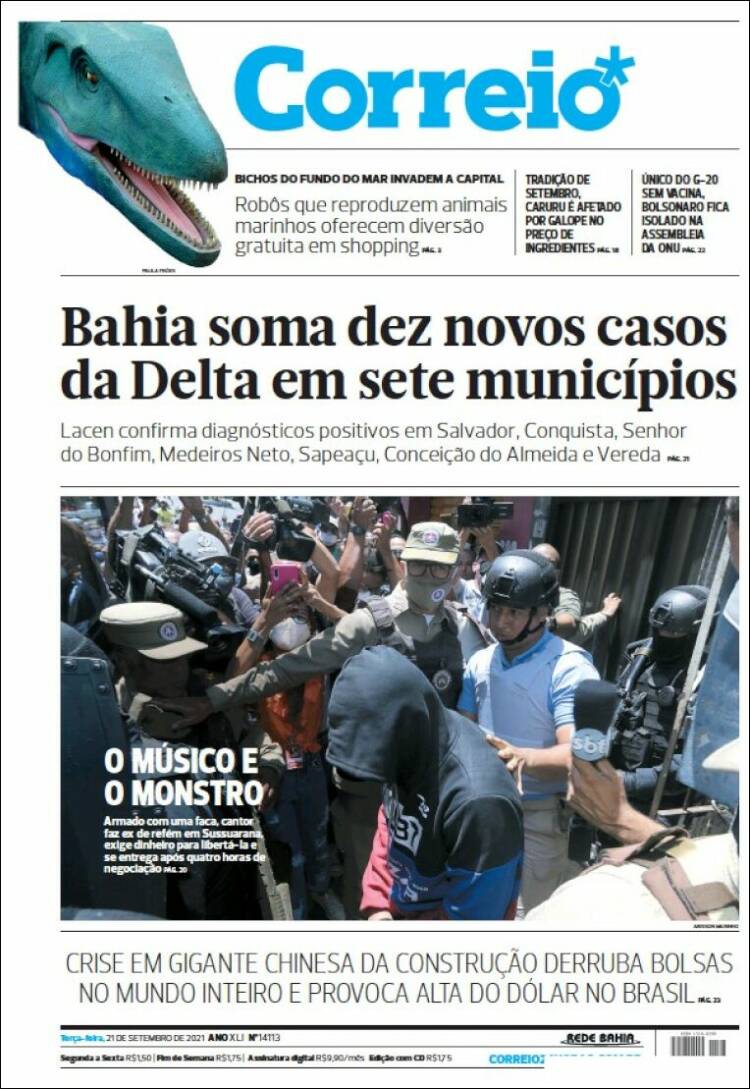 Portada de Correio* (Brasil)