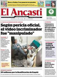 Portada de El Ancasti (Argentine)