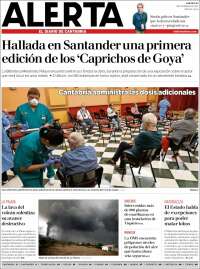 Portada de Alerta - El Diario de Cantabria (España)