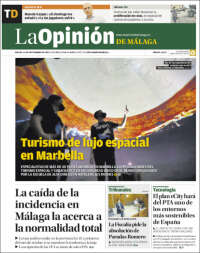 Portada de La Opinión de Málaga (Spain)